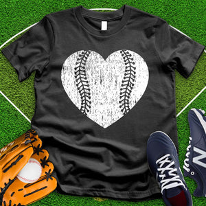 Soft Ball Heart Tee