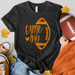 Game Day Vertical Football Tee