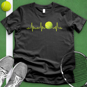 Tennis Ball Heart  Tee