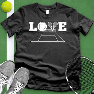 Love Tennis Court Tee