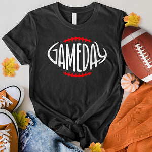 Gameday Football Shape Tee