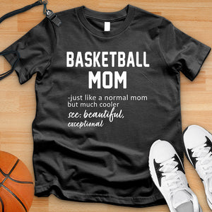 Basketball Mom Definition Tee