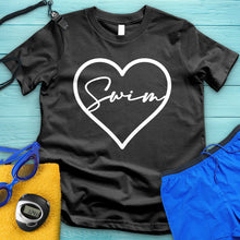 Load image into Gallery viewer, Swim Heart Tee
