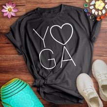 Load image into Gallery viewer, Yoga Heart Square Tee
