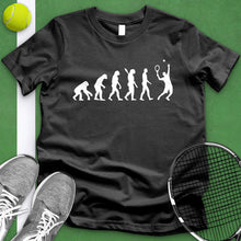 Load image into Gallery viewer, Evolution Of A Tennis Player Tee
