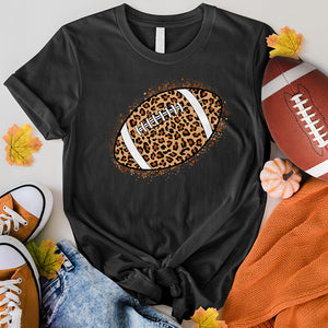 Leopard Football Tee