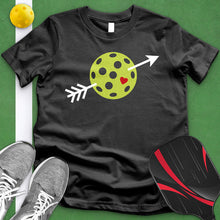 Load image into Gallery viewer, Pickleball Heart Arrow Tee
