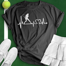 Load image into Gallery viewer, Tennis Heartbeat Tee
