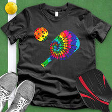 Load image into Gallery viewer, Tie Dye Pickle Ball Tee
