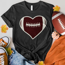 Load image into Gallery viewer, Football Heart Tee
