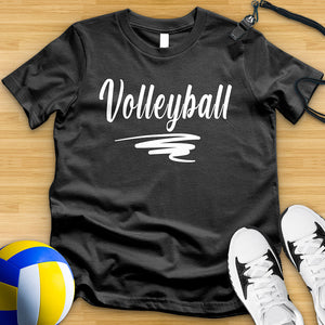 Volleyball Swirl Shirt Tee