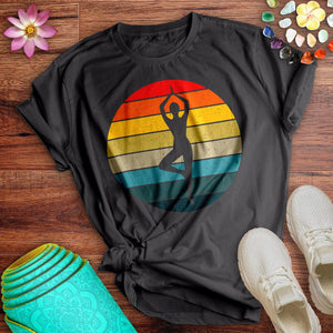 Retro Yoga Tee