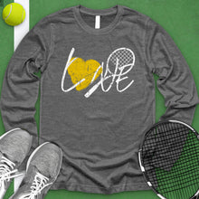 Load image into Gallery viewer, Love Tennis Racket Long Sleeve
