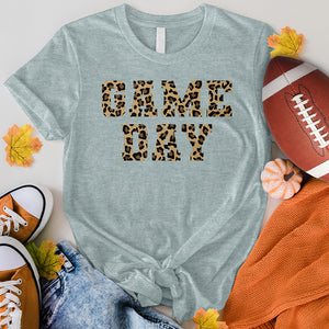 Game Day Leopard Print Tee