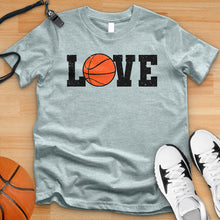 Load image into Gallery viewer, Love Basketball Tee
