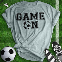 Load image into Gallery viewer, Game On Soccer Ball Tee
