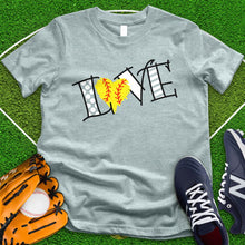 Load image into Gallery viewer, Love Softball Equipment Tee
