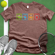 Load image into Gallery viewer, Tennis Periodic Table Tee
