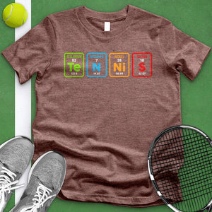 Tennis Periodic Table Tee