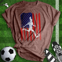 Load image into Gallery viewer, Soccer Girl USA Tee
