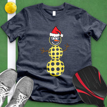 Load image into Gallery viewer, Pickleball Snow Man Tee
