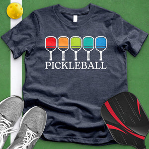 Pickleball Rainbow Tee