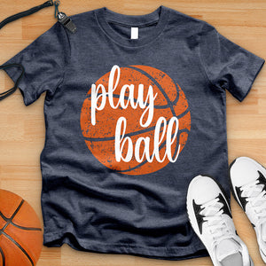 Play Ball Cursive Tee