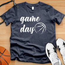 Load image into Gallery viewer, Game Day Basketball Horizontal Tee
