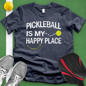 Pickle Ball Is My Happy Place Tee