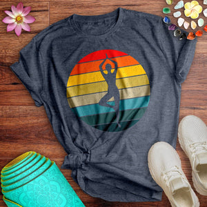 Retro Yoga Tee