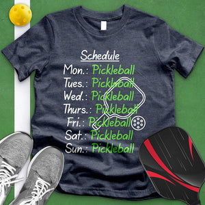 Schedule Pickleball Tee