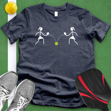 Load image into Gallery viewer, 2 Girl Pickleball Players Tee
