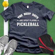 Load image into Gallery viewer, Best Days Are Spent Playing Pickleball Tee
