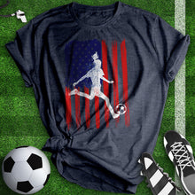 Load image into Gallery viewer, Soccer Girl USA Tee
