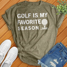 Load image into Gallery viewer, Golf Is My Favorite Season Tee
