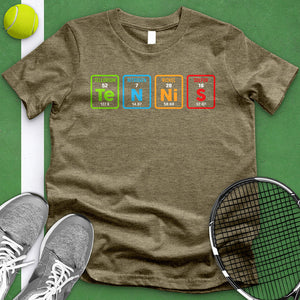 Tennis Periodic Table Tee