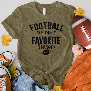 Football Is My Favorite Season Tee