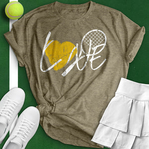 LOVE Tennis Racket Tee