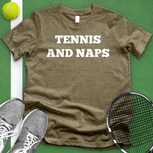 Load image into Gallery viewer, Tennis And Naps Tee
