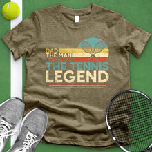 Load image into Gallery viewer, Dad The Tennis Legend Tee
