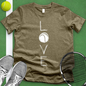 Love Tennis Vertical Tee