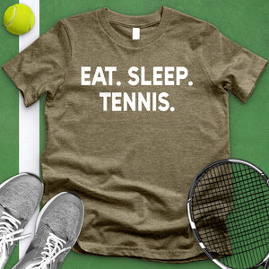 Eat Sleep Tennis Tee