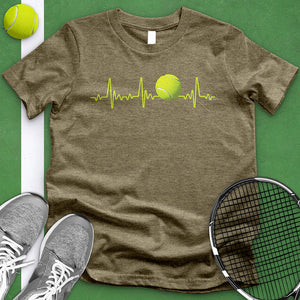 Tennis Ball Heart  Tee