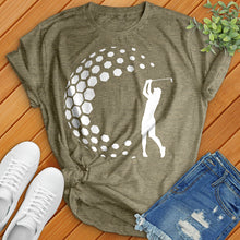 Load image into Gallery viewer, Women Golfer Tee
