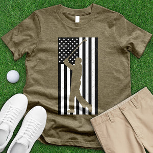 Blue American Flag Tee