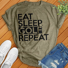 Load image into Gallery viewer, Eat Sleep Golf Tee
