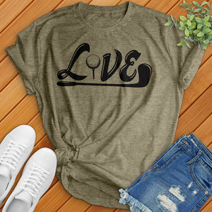 Love Golf Club Tee