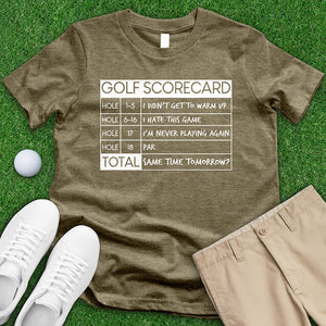 Scorecard Tee