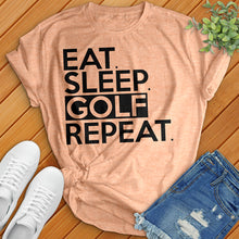 Load image into Gallery viewer, Eat Sleep Golf Tee
