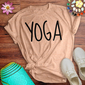 Yoga Font Tee